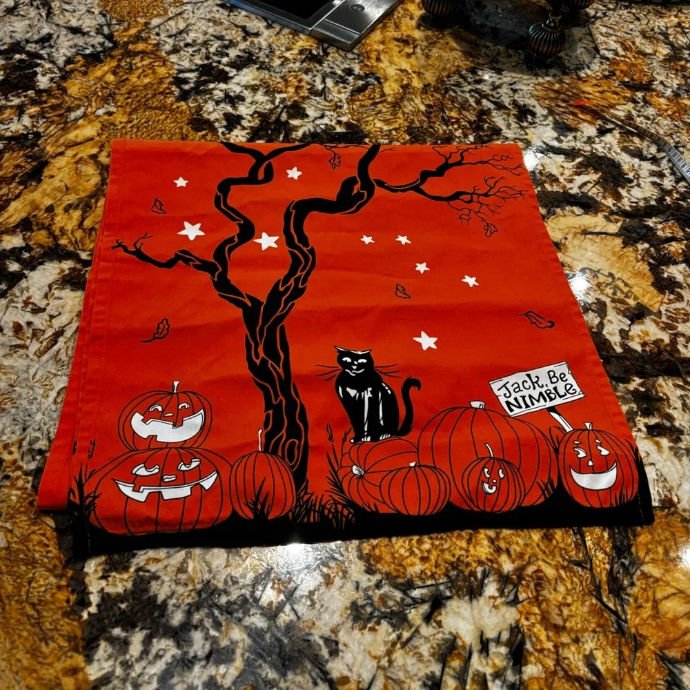 Pottery Barn Kids Halloween Table Runner - 
17x70 New - Picture 3 of 5